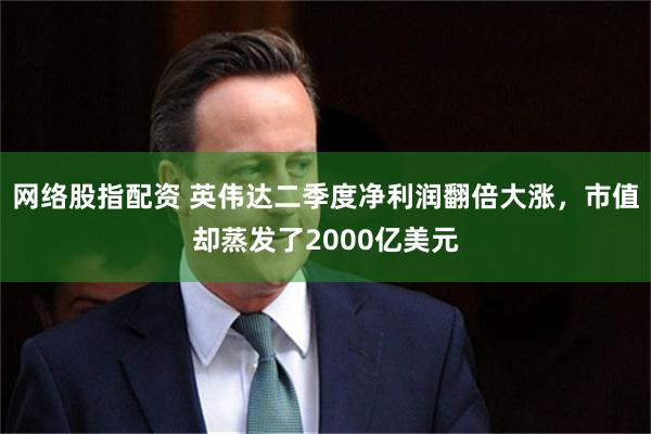 网络股指配资 英伟达二季度净利润翻倍大涨，市值却蒸发了2000亿美元